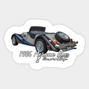 1986 Morgan Plus 8 Convertible Sticker